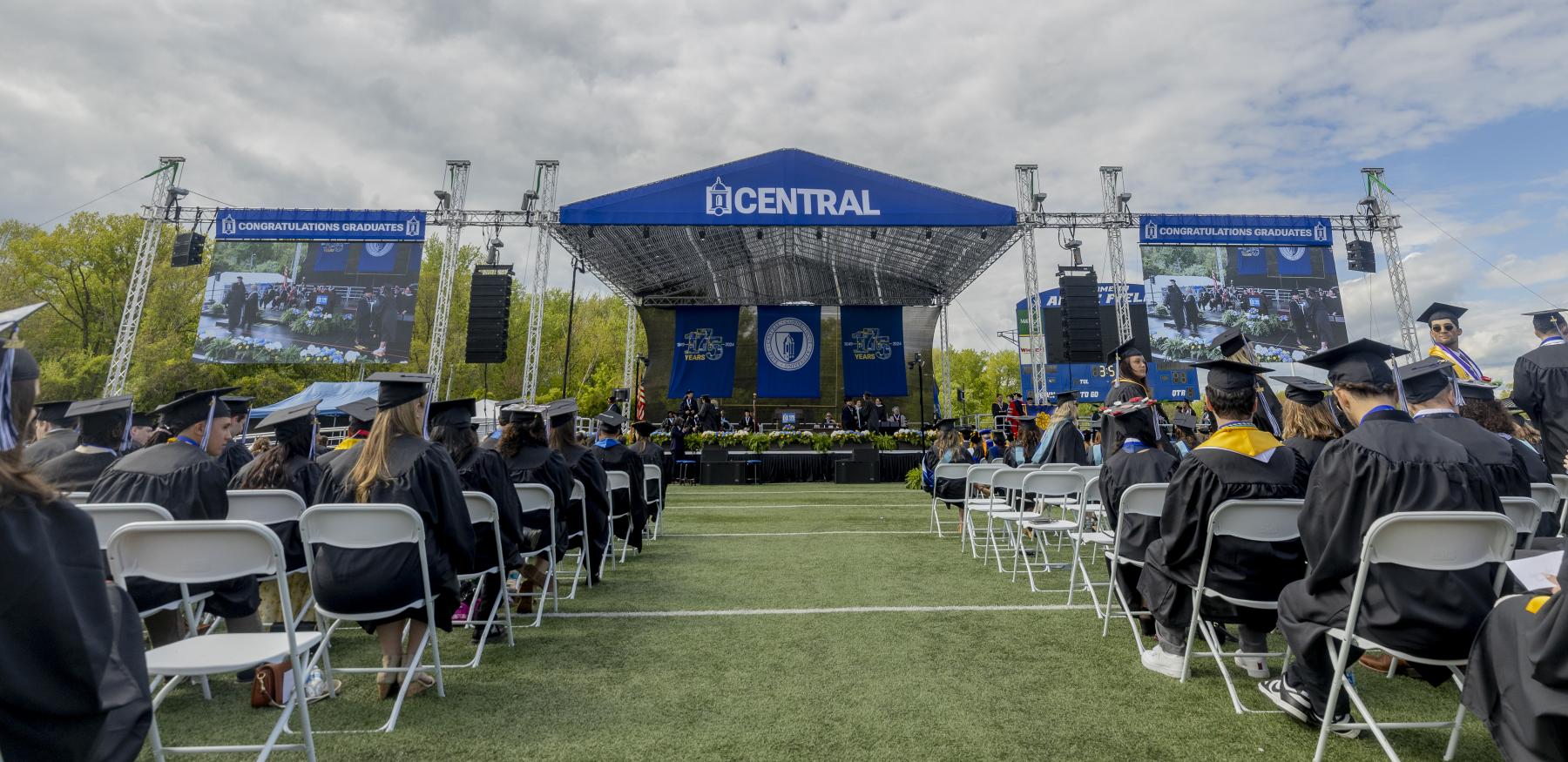 Commencement on Arute Field