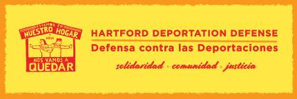 Hartford Deportation Defense Logo