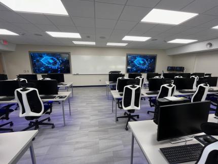 Cybersecurity classroom