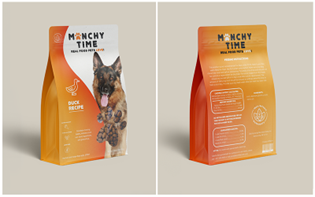 Dog food package design 1