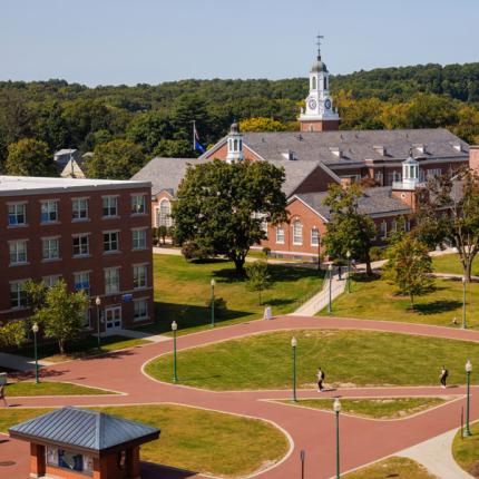 aerial shot of davidson