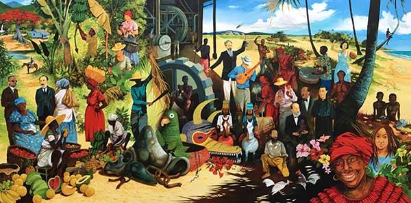 LALCC Caribbean Mural