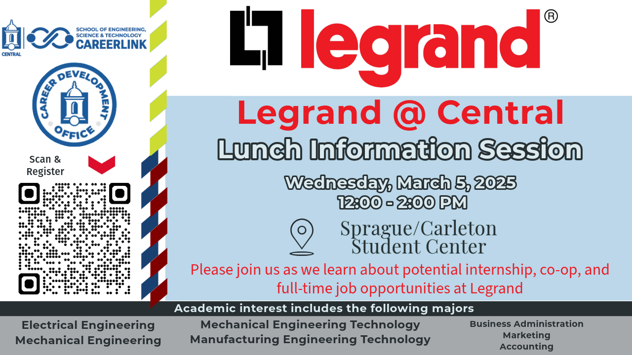 Legrand Lunch Information Session Flyer