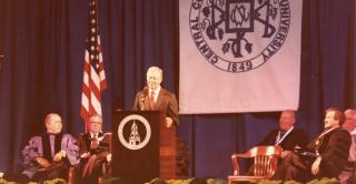 Jimmy Carter in Welte Hall