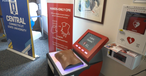 Central unveils Hands-Only CPR training kiosk