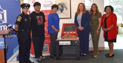 Helping hands promote CPR awareness at Central